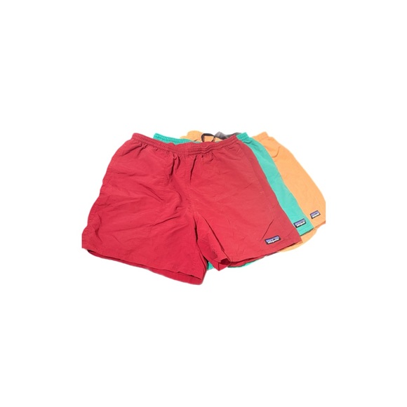 Patagonia Vibrant Shorts Trio - Red Green Orange